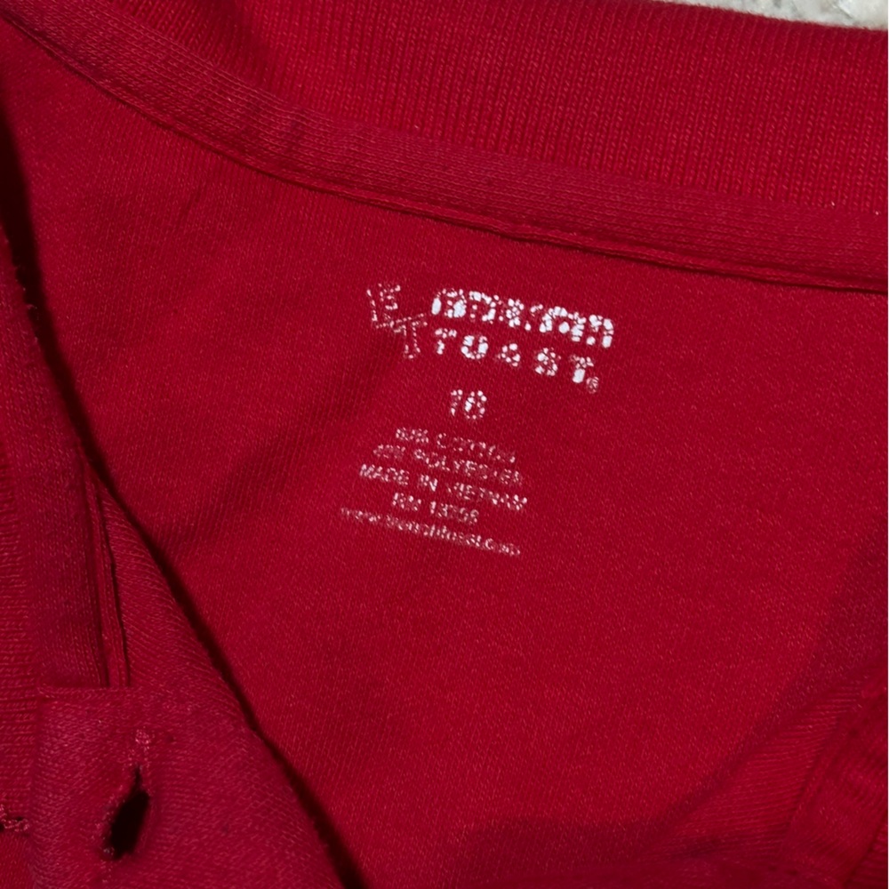 Red Short Sleeve Polo - Picture 3 of 3